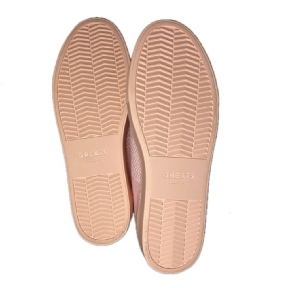 Greats Brooklyn Royale Woven Pink Women's Lo Top Sneakers Size 9 Made in Italy - Picture 6 of 7